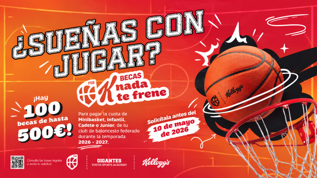Kellogg’s concede 90 becas de hasta 500 euros al baloncesto base