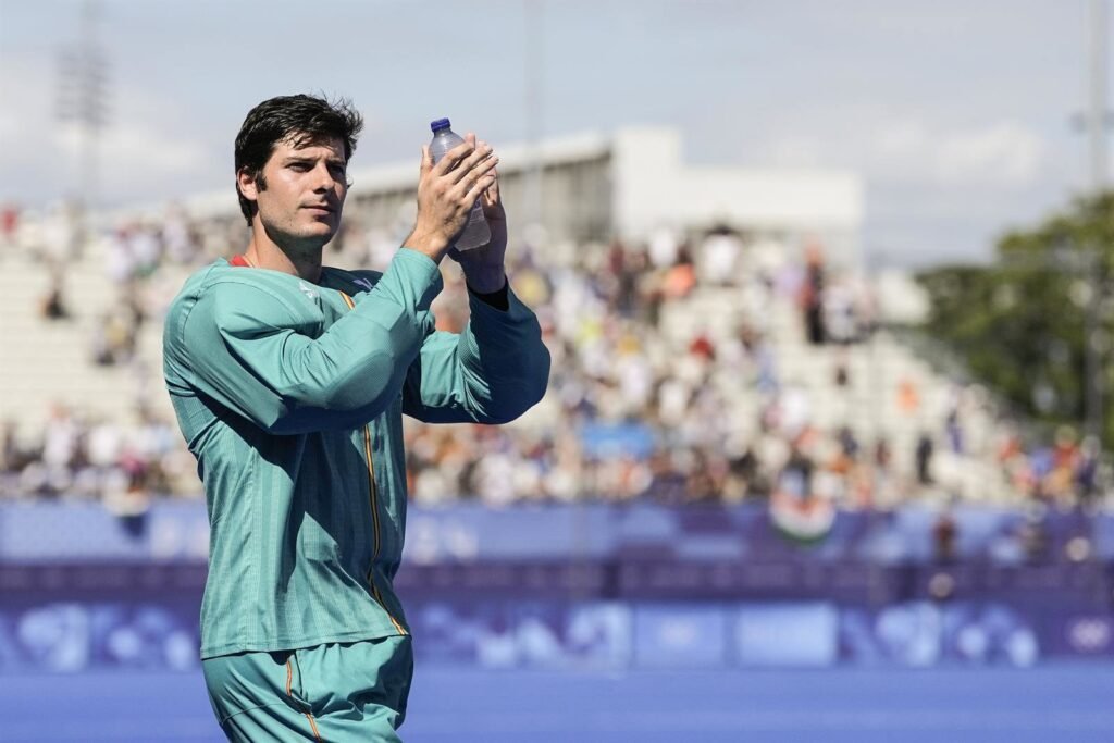 Luis Calzado, primer español elegido mejor portero del mundo de hockey hierba