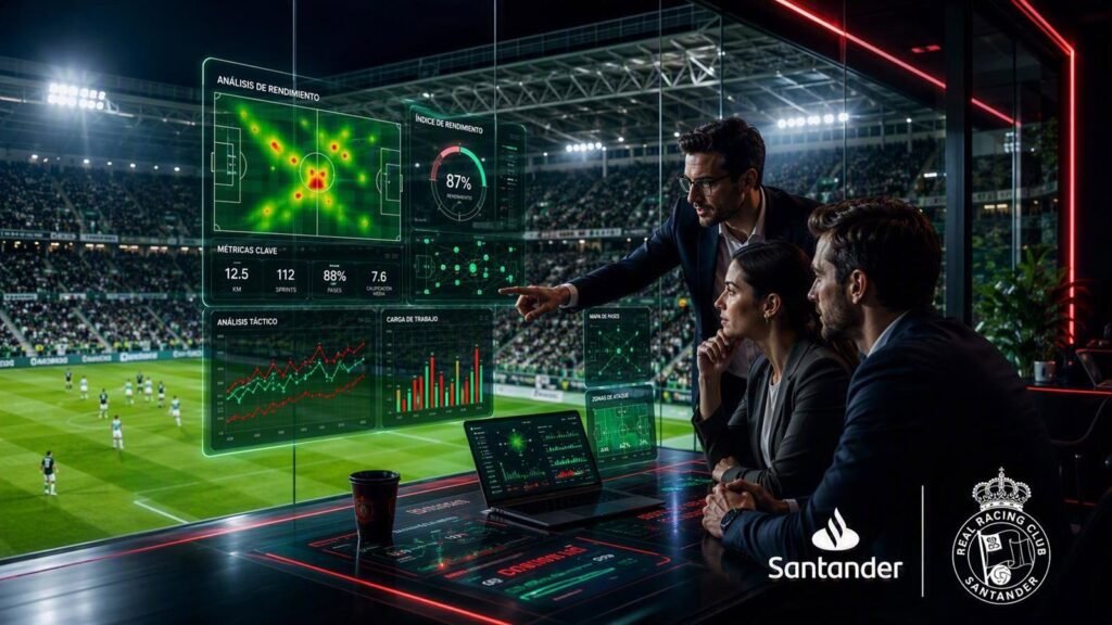 Banco Santander impulsa innovación en el Racing con nuevo desafío